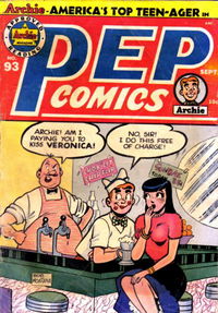 Pep Comics (Archie, 1940 series) #93 September 1952