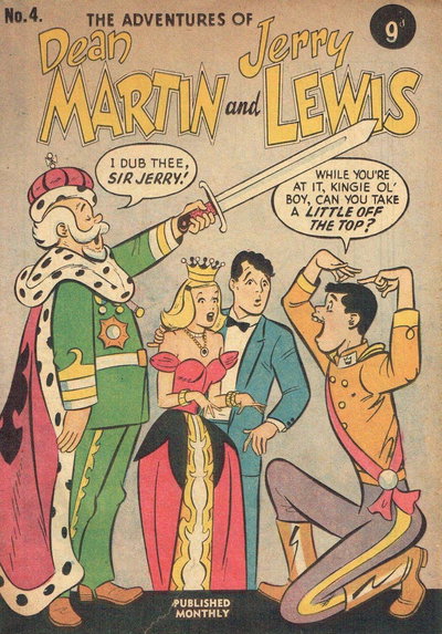 The Adventures of Dean Martin and Jerry Lewis  #4 ([1956?])