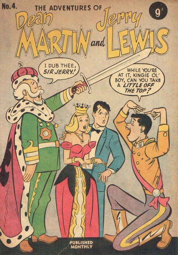 The Adventures of Dean Martin and Jerry Lewis (M. Rubin, 1956? series) #4 ([1956?])