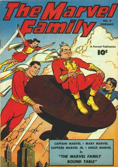 The Marvel Family (Fawcett, 1945 series) #8 February 1947