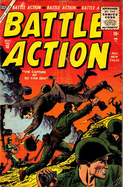 Battle Action (Atlas [Marvel], 1952 series) #18 (August 1955)