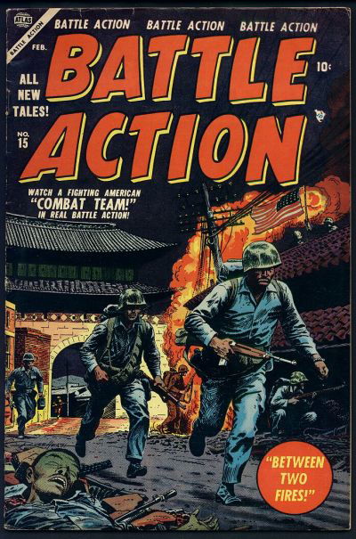Battle Action (Atlas [Marvel], 1952 series) #15 (February 1955)