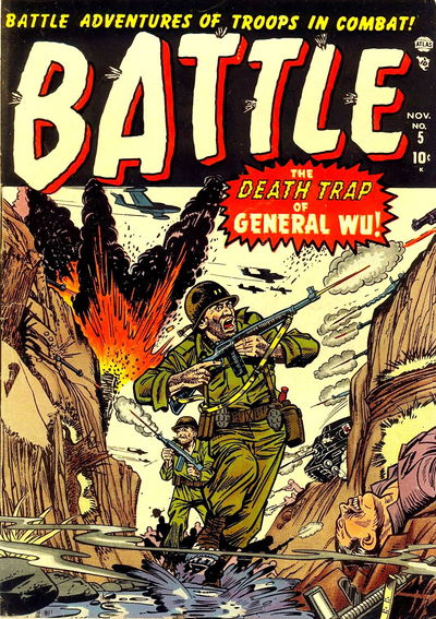 Battle (Atlas [Marvel], 1951 series) #5 November 1951