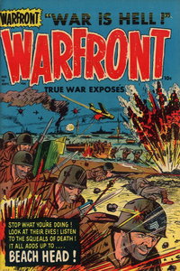 Warfront (Harvey, 1951 series)  #10 (September 1952)