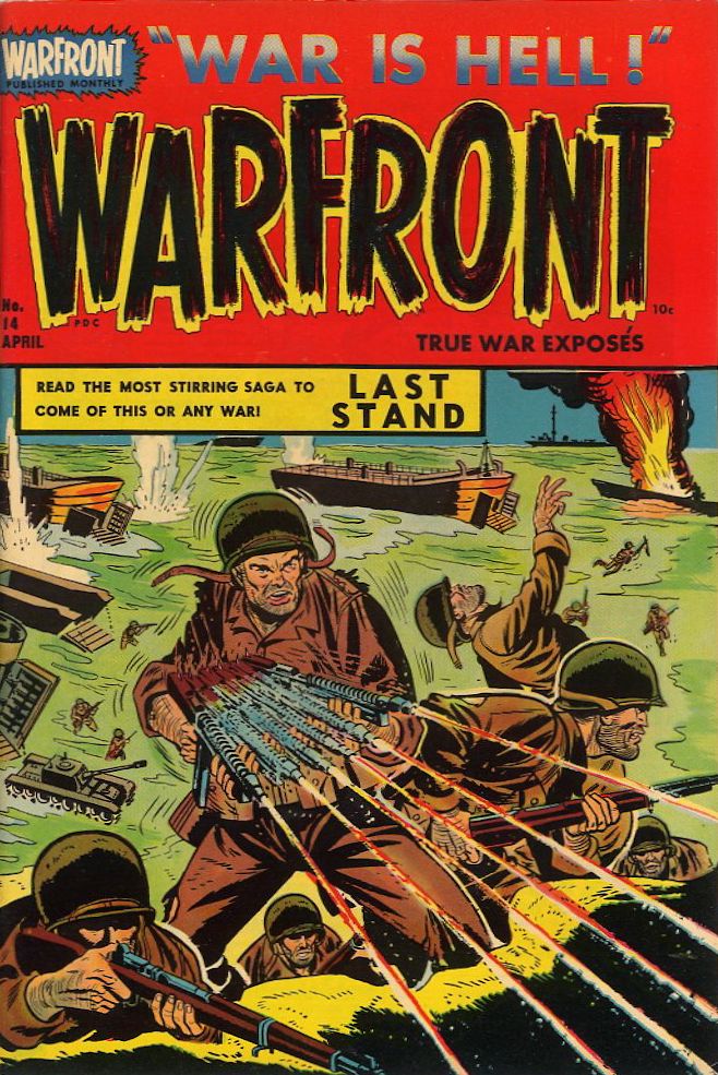 Warfront (Harvey, 1951 series) #14 (April 1953)