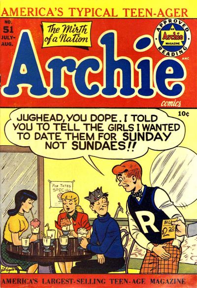 Archie Comics  #51 (July-August 1951)