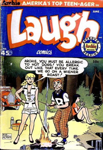 Laugh Comics (Archie, 1946? series) #45 June 1951