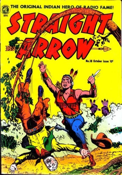 Straight Arrow (Magazine Enterprises, 1950 series) #18 (October 1951)