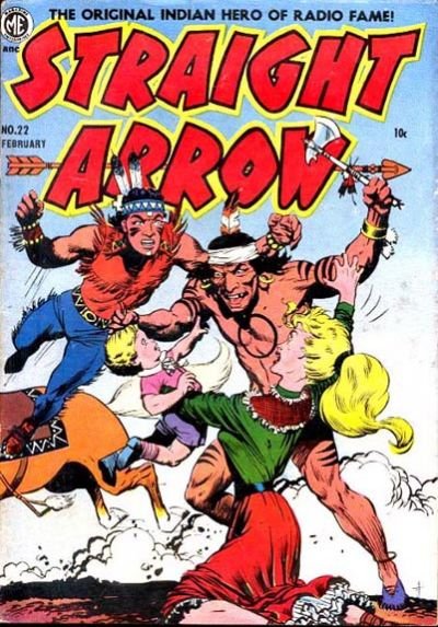 Straight Arrow (Magazine Enterprises, 1950 series) #22 (February 1952)
