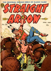 Straight Arrow (Magazine Enterprises, 1950 series) #24 April-May 1952