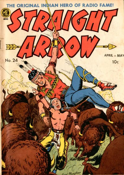Straight Arrow (Magazine Enterprises, 1950 series) #24 (April-May 1952)