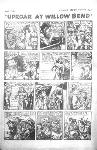 Straight Arrow Comics (Red Circle, 1950 series) #17 — Uproar at Willow Bend (page 1)