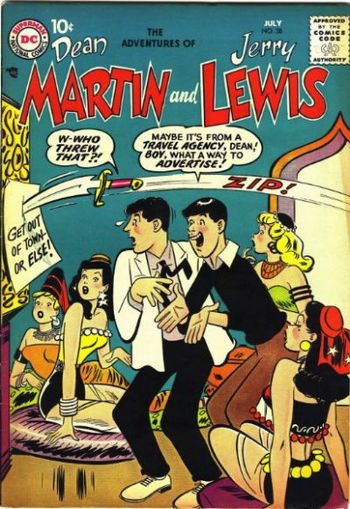 The Adventures of Dean Martin & Jerry Lewis (DC, 1952 series) #38