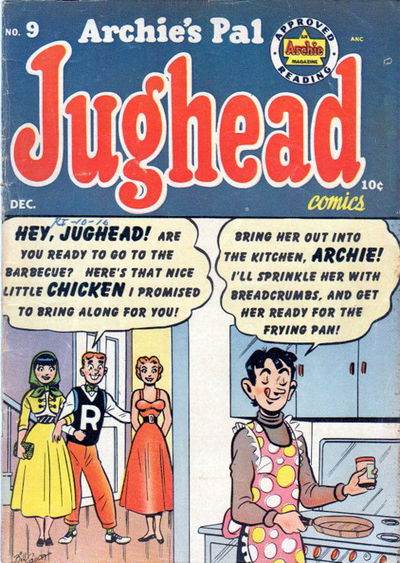 Archie's Pal Jughead (Archie, 1949? series) #9 (December 1951)