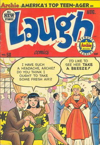 Laugh Comics (Archie, 1946 series)  #58 (August 1953) — Untitled