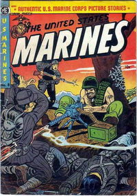 The United States Marines (Magazine Enterprises, 1952 series) #8 [A-1 #72] (1952) (1952)