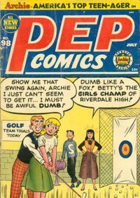 Pep Comics (Archie, 1940 series)  #98 (July 1953) — Untitled
