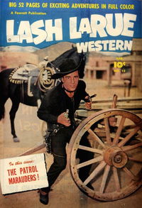 Lash LaRue Western (Fawcett, 1949 series) #15