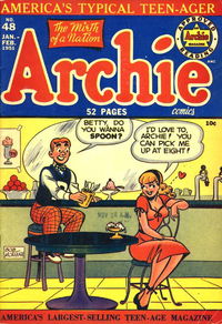 Archie Comics (Archie, 1942 series) #48 January-February 1951