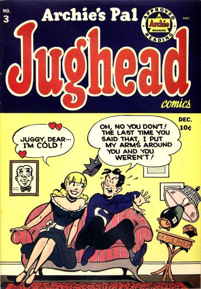 Archie's Pal Jughead (Archie, 1949? series) #3 (December 1950)