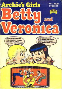 Archie's Girls Betty and Veronica (Archie, 1950 series) #1 (March 1950)