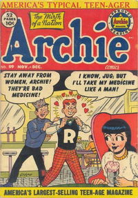 Archie Comics (Archie, 1942 series) #59 November-December 1952