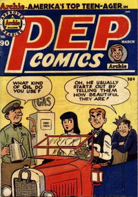 Pep Comics (Archie, 1940 series) #90 March 1952