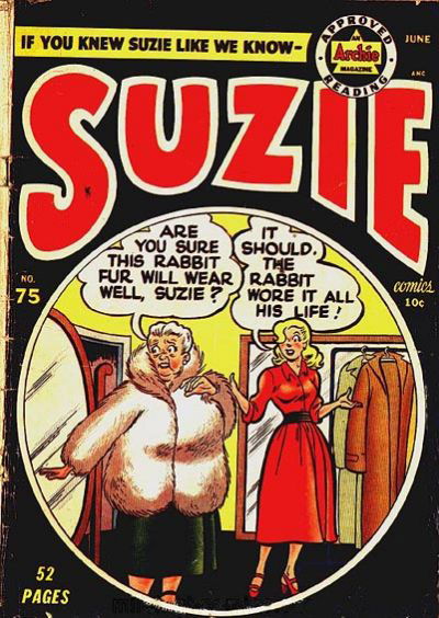 Suzie Comics (Archie, 1945 series) #75 (June 1950)