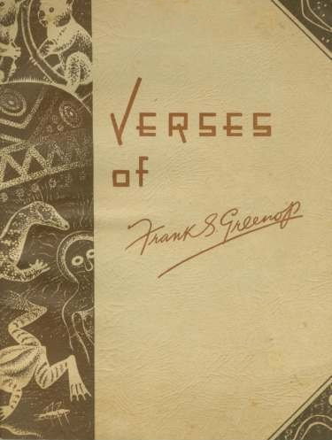 Verses of Frank S. Greenop [nn] ([1944])