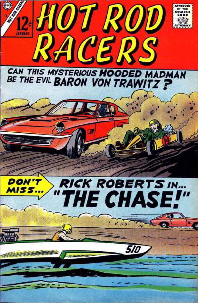 Hot Rod Racers (Charlton, 1964 series) #12 January 1967