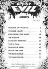 Pit of Evil (Gredown, 1975 series) v1#1 — Pit of Evil Contents (page 1)