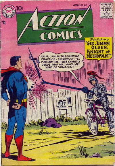 Action Comics (DC, 1938 series) #231 (August 1957)