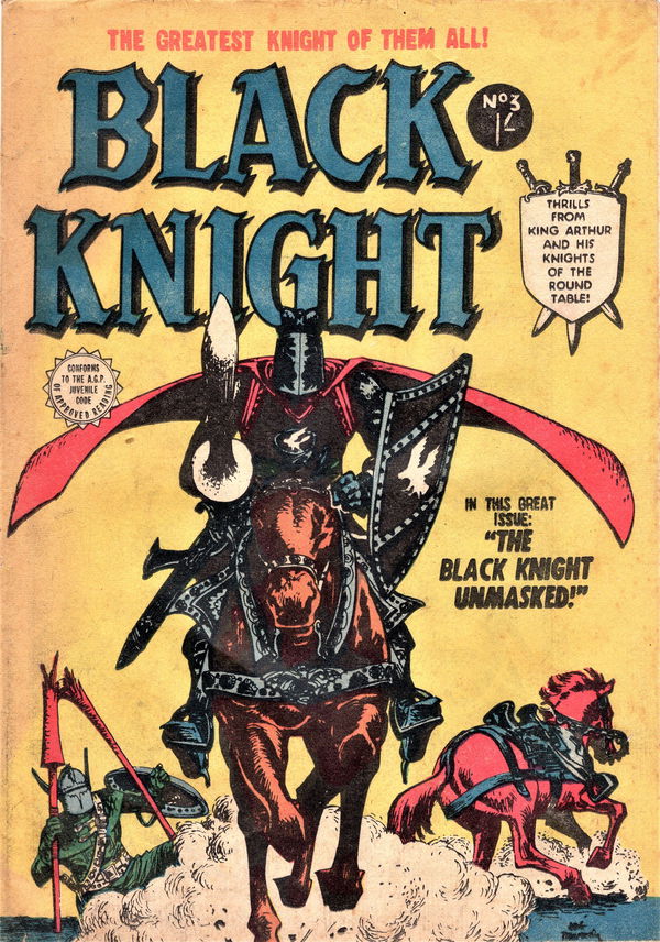 Black Knight (Horwitz, 1955 series) #3 ([December 1955?])