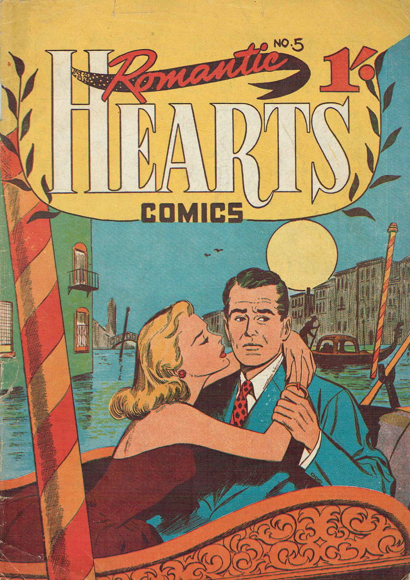 Romantic Hearts Comics (Action Comics, 1955? series) #5 ([October 1955?])