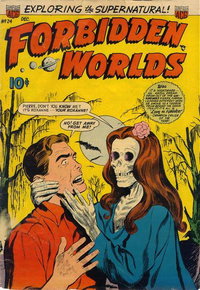 Forbidden Worlds (ACG, 1951 series)  #24 (December 1953)