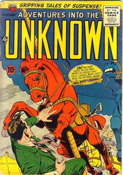 Adventures into the Unknown  #83 (April 1957)