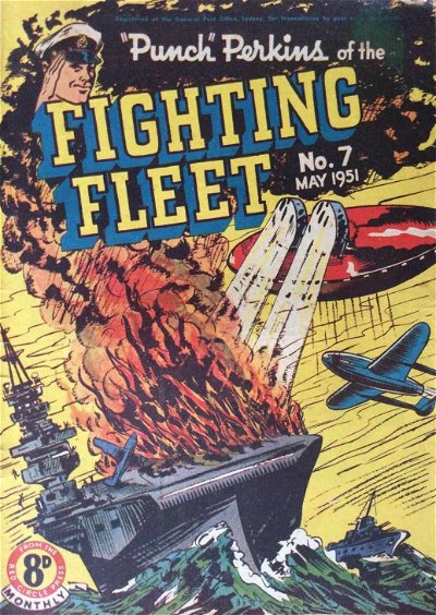 "Punch" Perkins of the Fighting Fleet (Red Circle, 1950 series) #7 (May 1951)