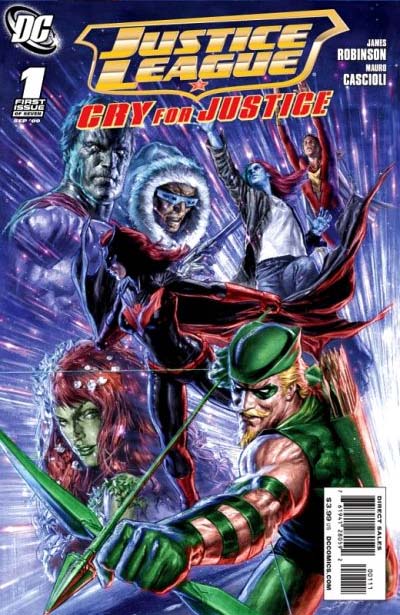 Justice League: Cry for Justice  #1 (September 2009)