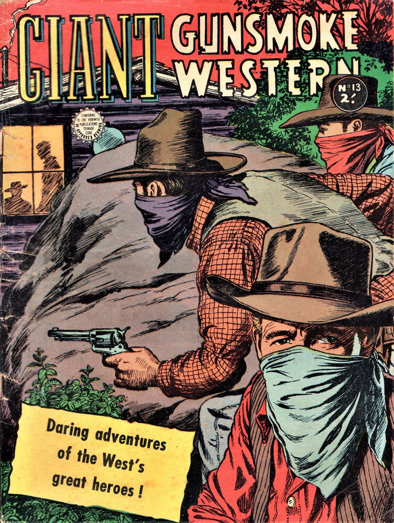Giant Gunsmoke Western (Horwitz, 1958 series) #13 ([March 1960?])