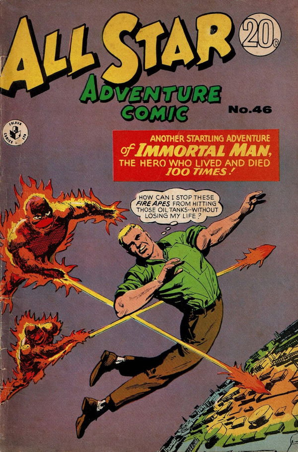 All Star Adventure Comic (Colour Comics, 1960 series) #46 ([August 1967])