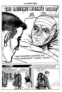 The Patient Wasn't Dead (<span class="fw-500">Four in One Comic Book</span>  #1 ([May 1959?])), page 1