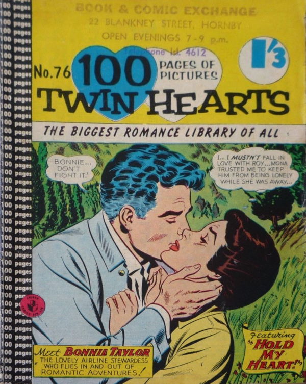 Twin Hearts (Colour Comics, 1958 series) #76 ([April 1964?])