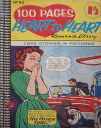 Heart to Heart Romance Library (Colour Comics, 1958 series) #42 [November 1961?]