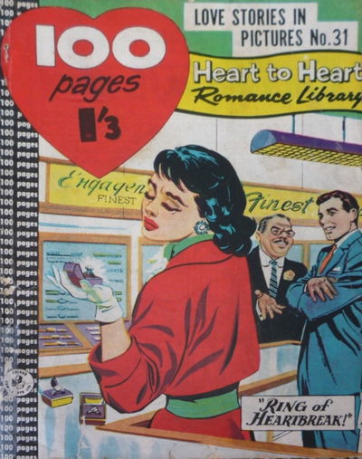 Heart to Heart Romance Library (Colour Comics, 1958 series) #31 [December 1960?]