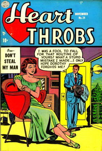 Heart Throbs (Quality, 1949 series)  #24 (November 1953)
