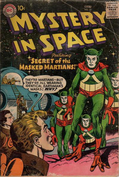 Mystery in Space (DC, 1951 series) #37 April-May 1957