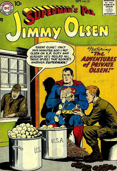 Superman's Pal, Jimmy Olsen (DC, 1954 series) #23 (September 1957)