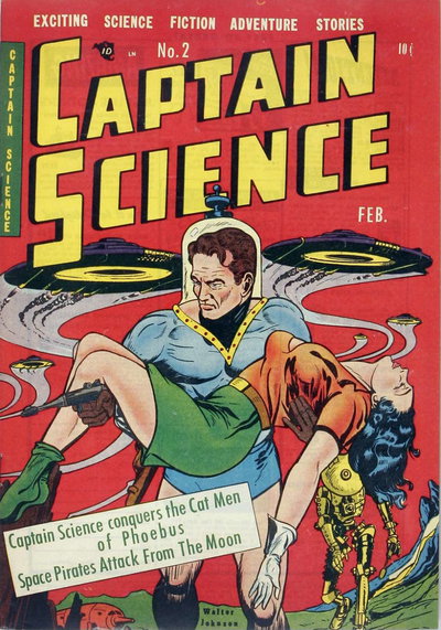 Captain Science  #2 (February 1951)