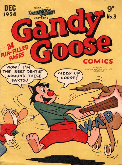 Gandy Goose Comics  #3 (December 1954)