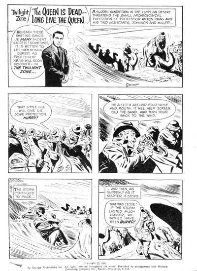The Twilight Zone (Magman, 1973 series)  #23012 ([January 1973]) — The Queen is Dead--Long Live the Queen